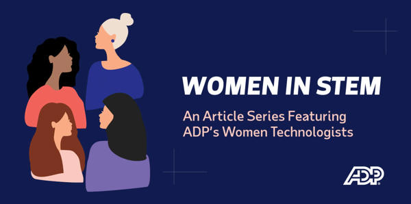 说明四个不同的女性文本阻止女性系列文章以ADP女性技术专家。188bet金宝搏app